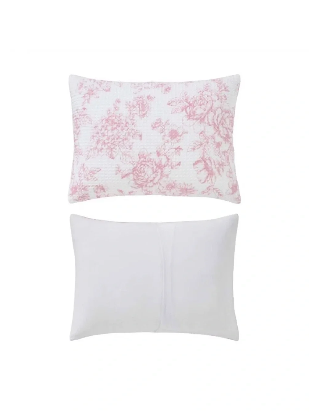 Laura Ashley Delphine Soft Feminine Pink Full/Queen Comforter Sham Set ~ NEW